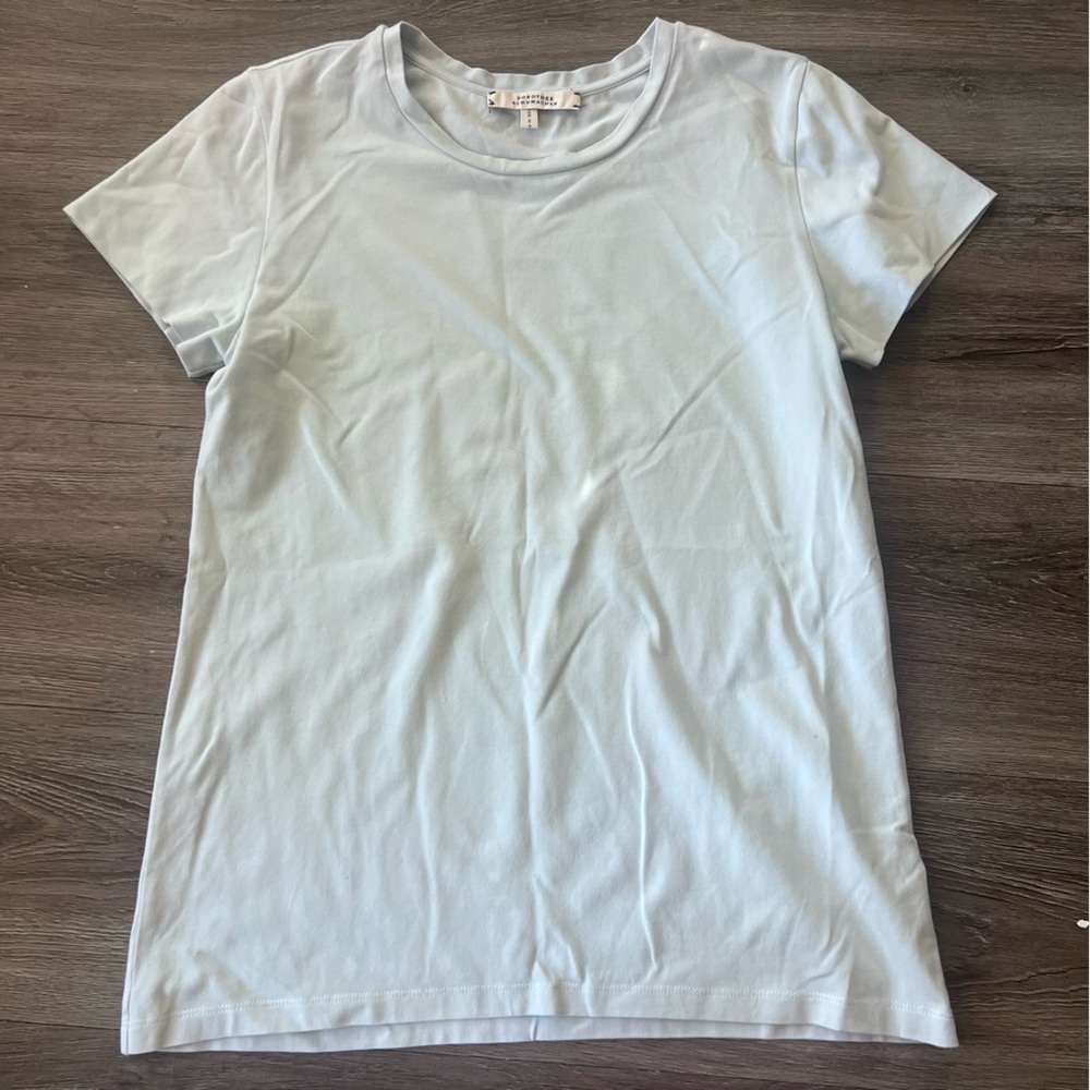 Dorothee Schumacher All time favorites tshirt in Iris size 3 (M)
